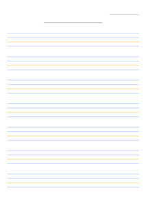 英語罫（A4-7段）