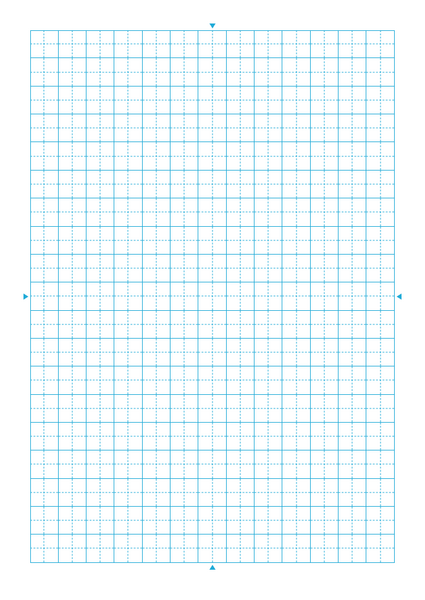方眼紙（B5、6mm）