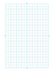 国語の用紙（B5、12x8マス、十字リーダー）