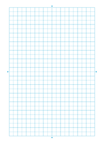 国語の用紙（B5、15x10マス、十字リーダー）
