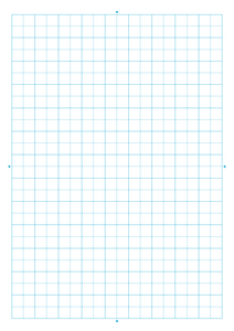 国語の用紙（A4、13x9マス、十字リーダー）