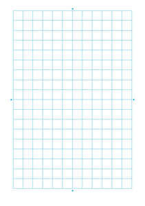 国語の用紙（B5、18x12マス）
