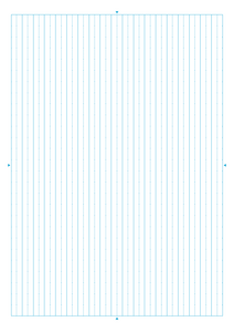 国語の用紙（A4、19行、縦リーダー）
