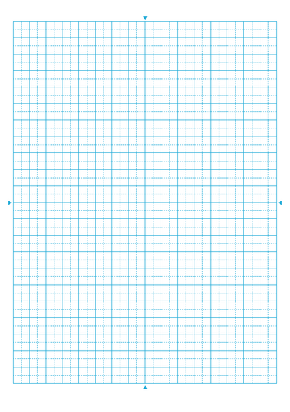 学習帳用紙（B5、フリー設定）