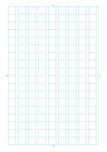 漢字練習用紙（A4、162字）