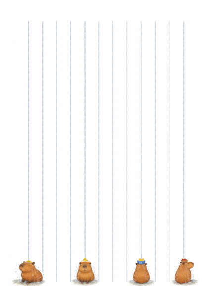 便箋（カピバラ）